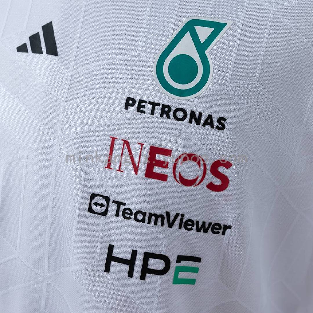 Mercedes-AMG Petronas F1 2026 player version White T-shirt S-5XL 4