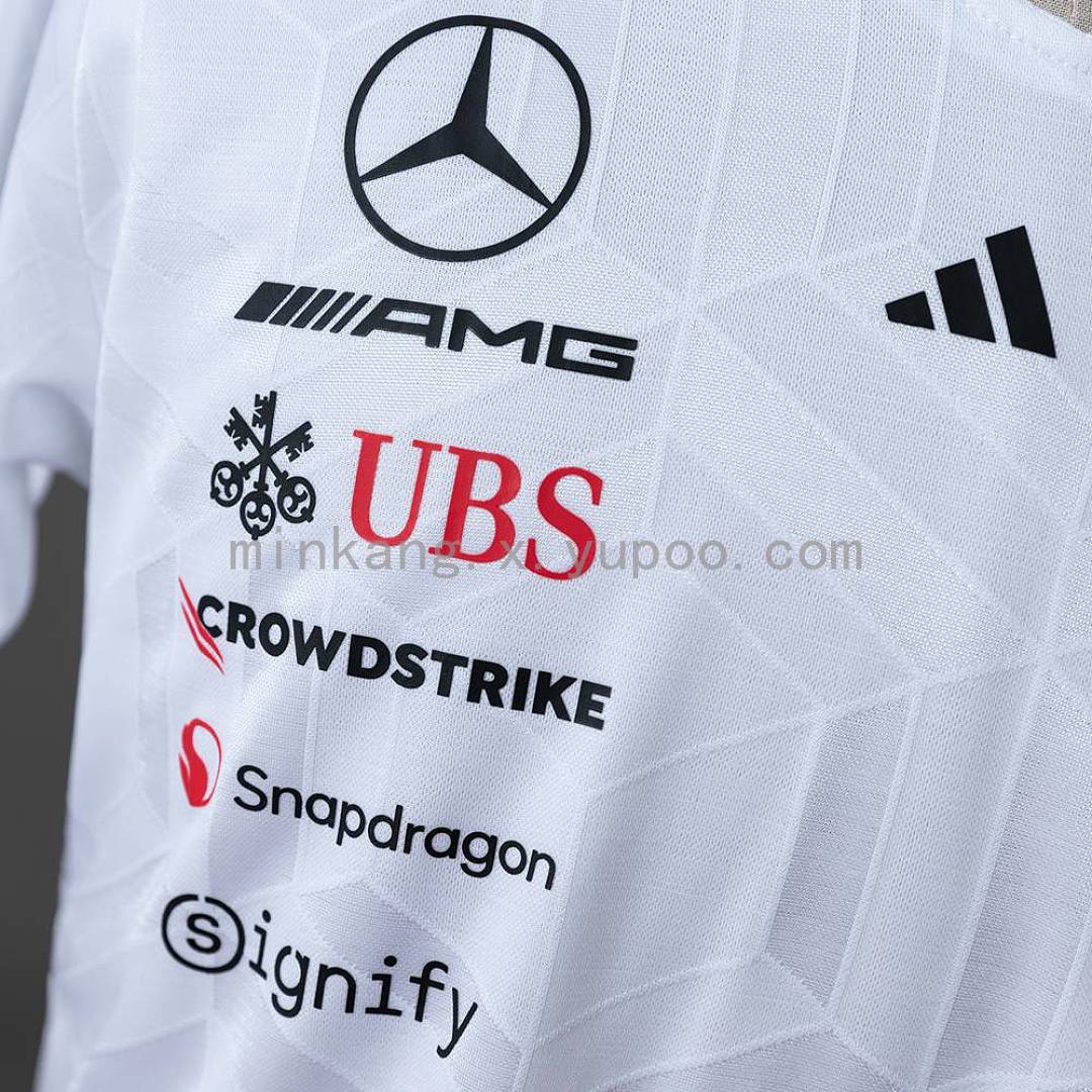 Mercedes-AMG Petronas F1 2026 player version White T-shirt S-5XL 10
