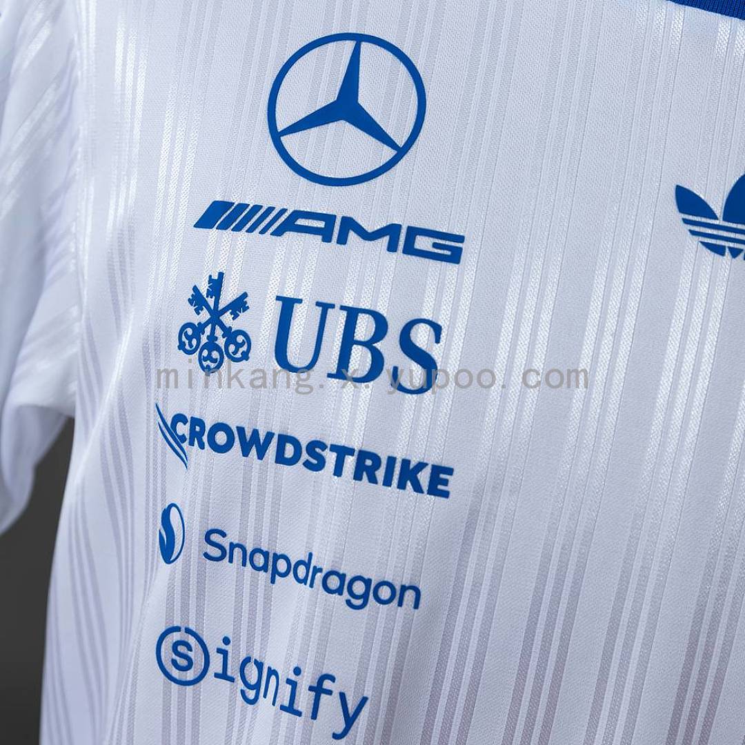 Mercedes-AMG Petronas F1 2026 player version White T-shirt S-5XL-2 5
