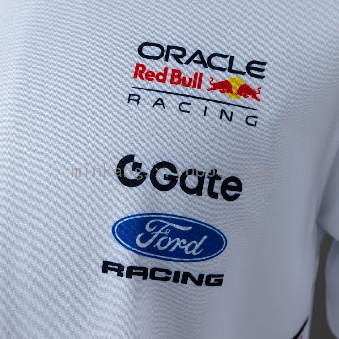 Oracle Red Bull Racing 2026 White T-shirt S-5XL 4