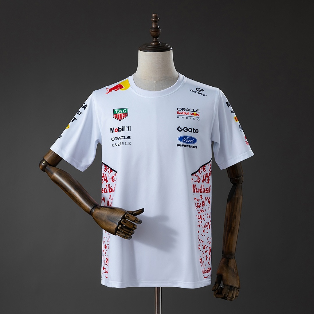 Oracle Red Bull Racing 2026 White T-shirt S-5XL