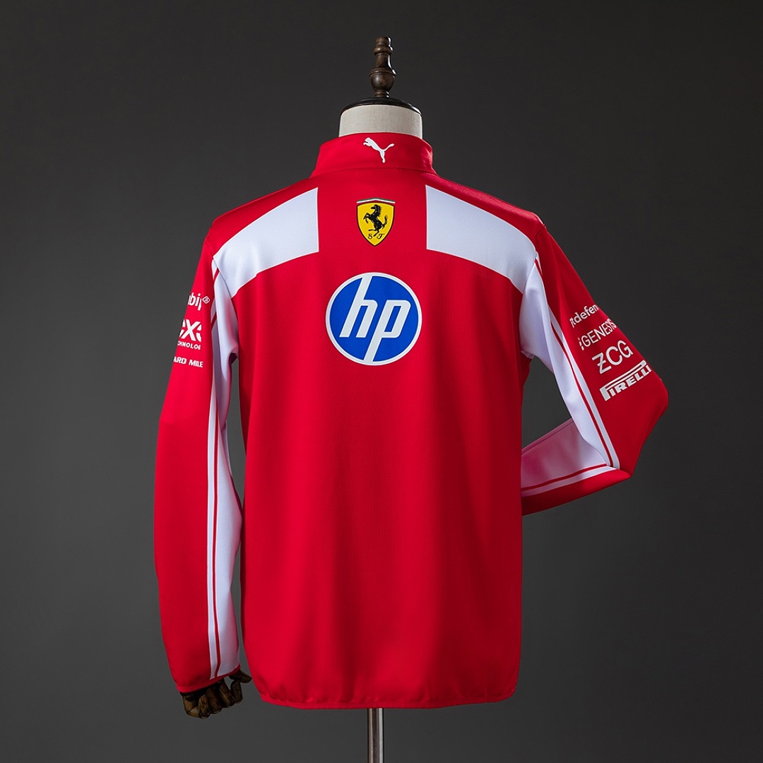 Scuderia Ferrari 2026 Red Full-Zip Jacket S-3XL 2