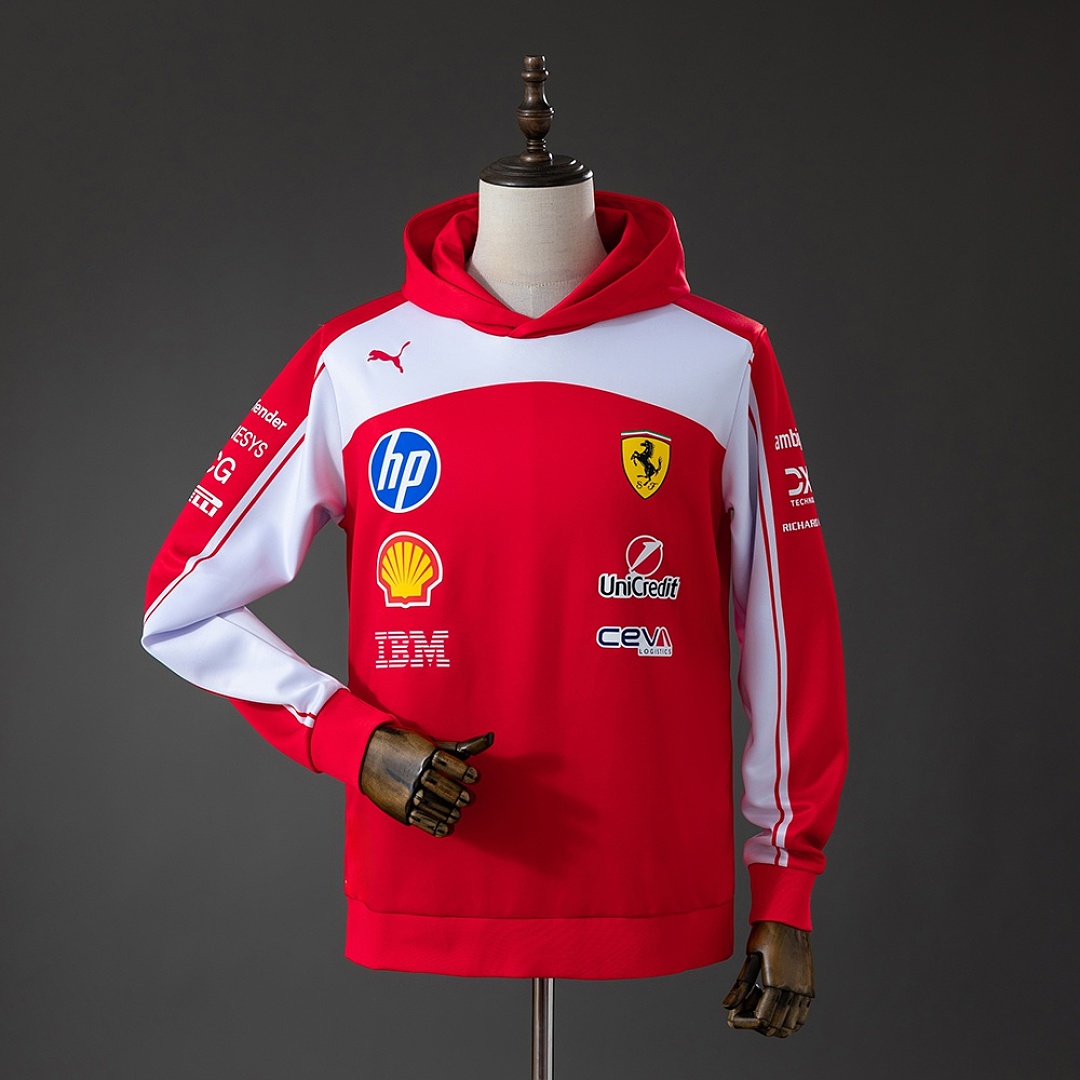 Scuderia Ferrari F1 2026 Red Hoodie S-3XL 2