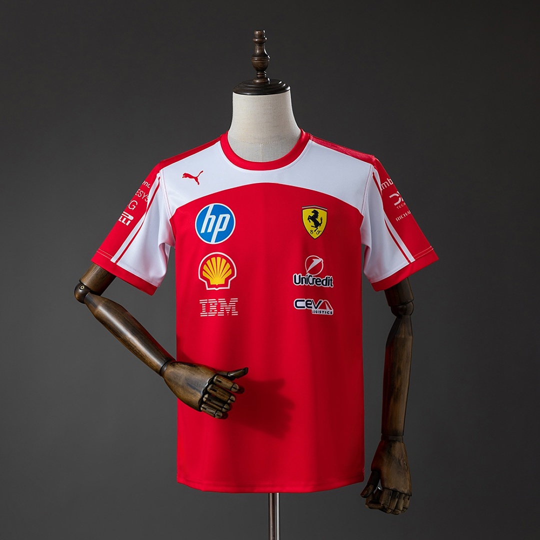 Scuderia Ferrari F1 2026 Red T-shirt S-5XL 3