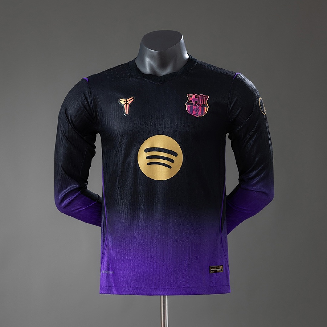 Barcelona 26/27 Third away Player Version Long-Sleeve Jersey