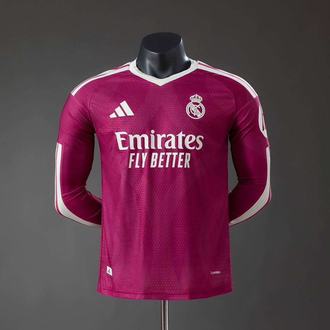 Real Madrid 26/27 Third Away Player Version Long Sleeve Jersey S-4XL 2