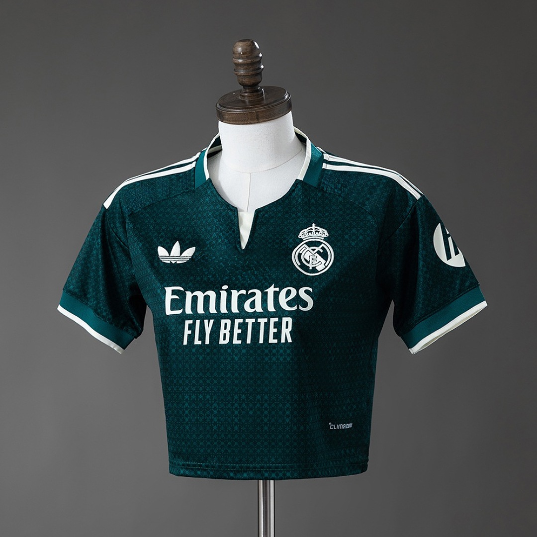 Real Madrid 26/27 Away Women's Crop Jersey S-XXL 3