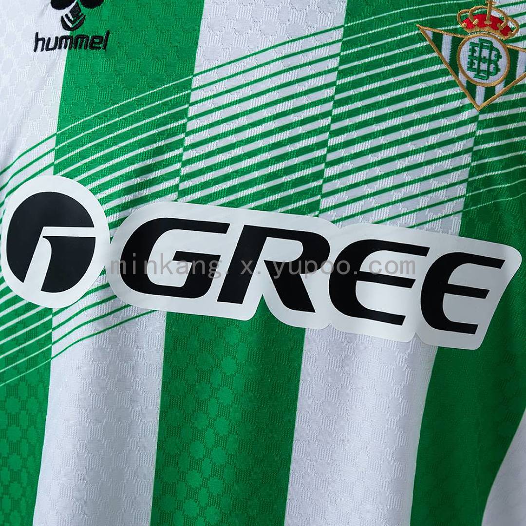 Real Betis 26/27 Home Long-Sleeve Champions League Edition ersey S-4XL 5