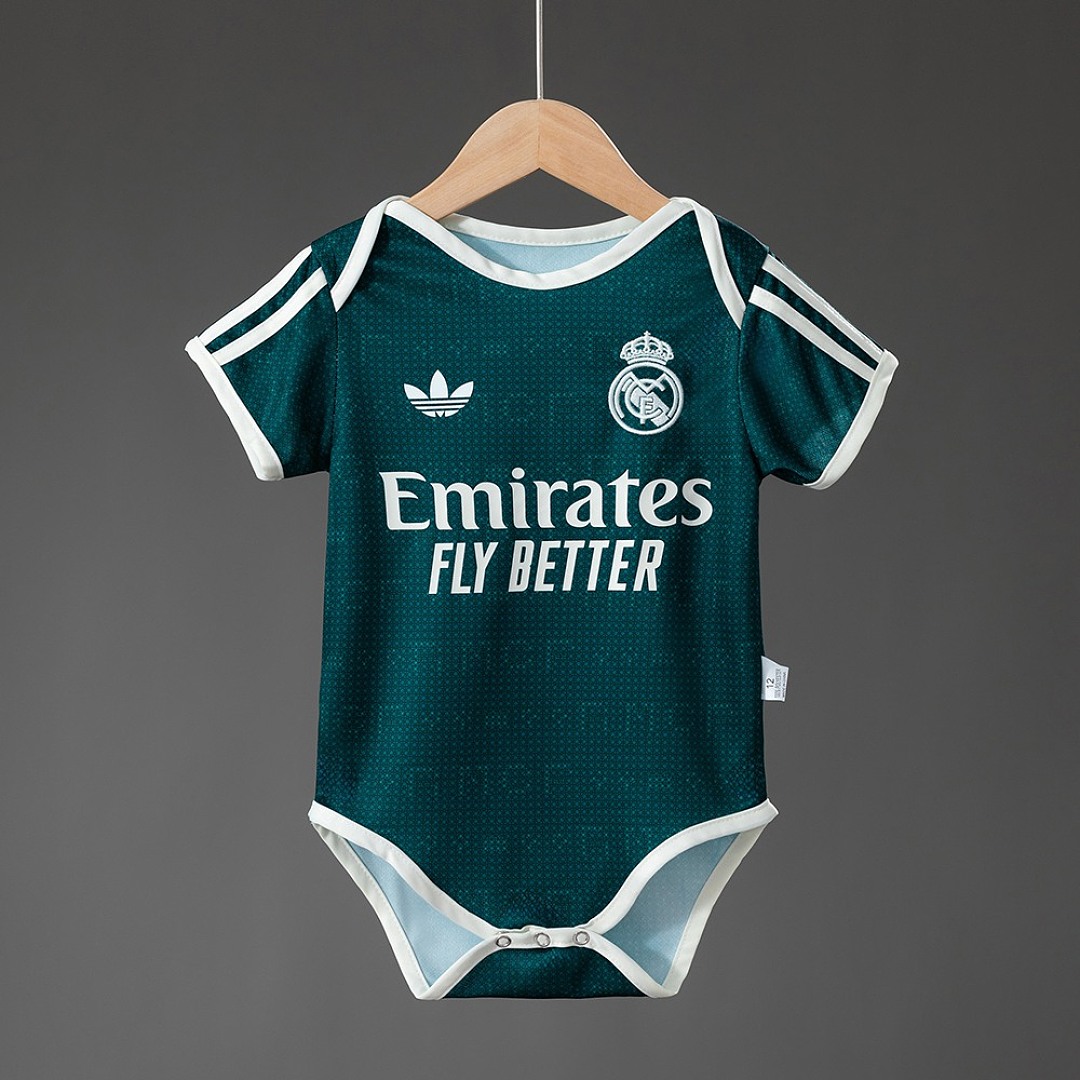 Real Madrid 26/27 Away Baby Jersey SIZE 9/12 10
