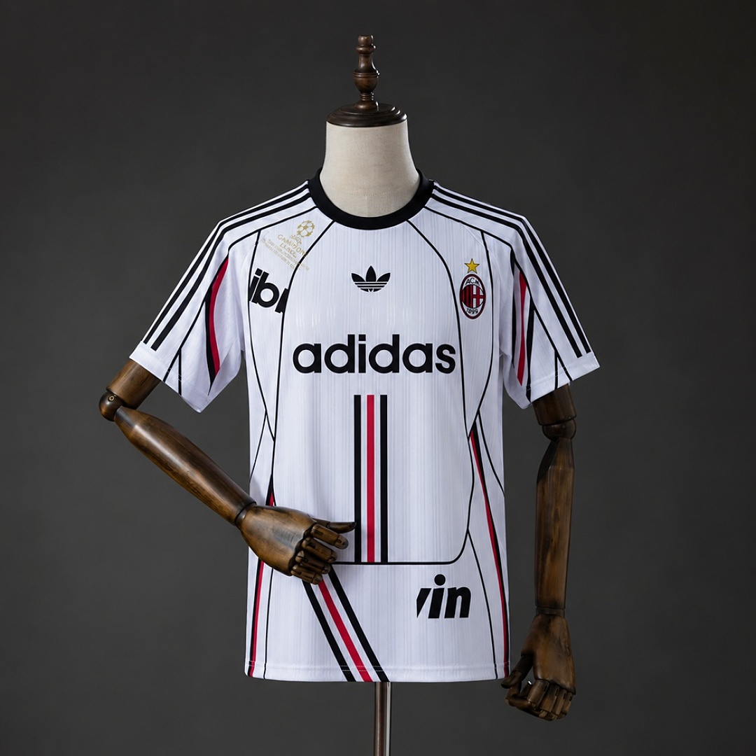 AC Milan 26/27 Adidas Trefoil White Jersey S-XXL 2