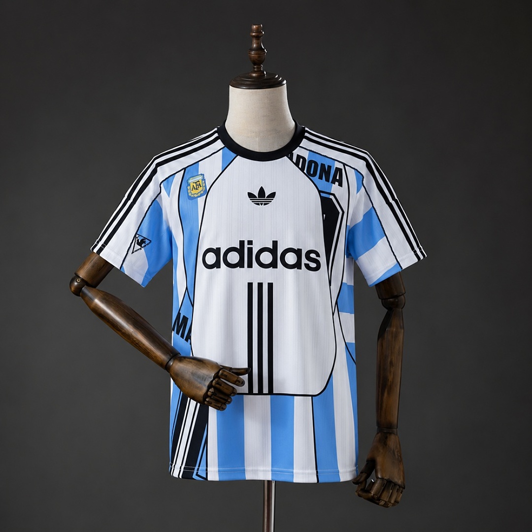 Argentina 26/27 Adidas Trefoil White Jersey S-XXL 2