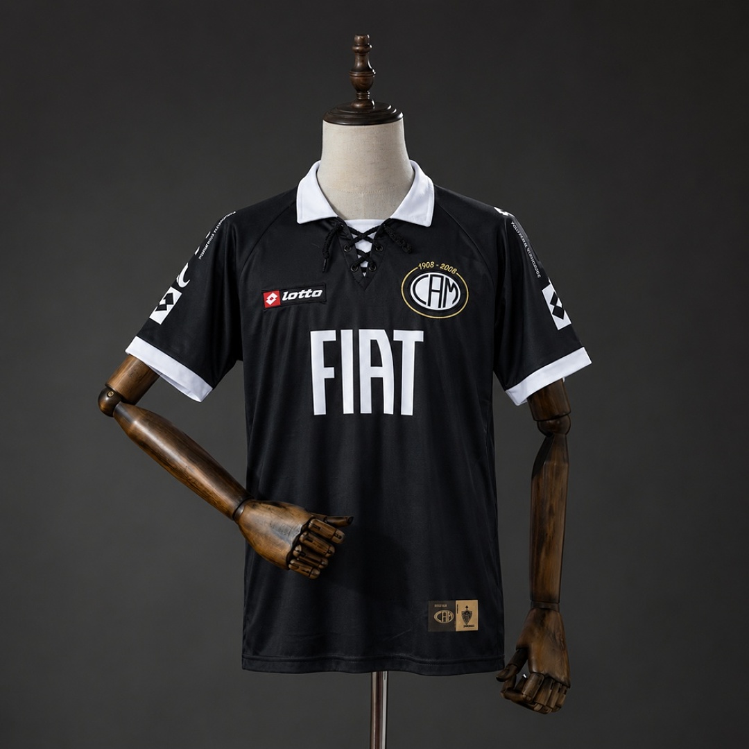 Atlético Mineiro 2008 Black Centenary Commemorative Jersey S-XXL 2
