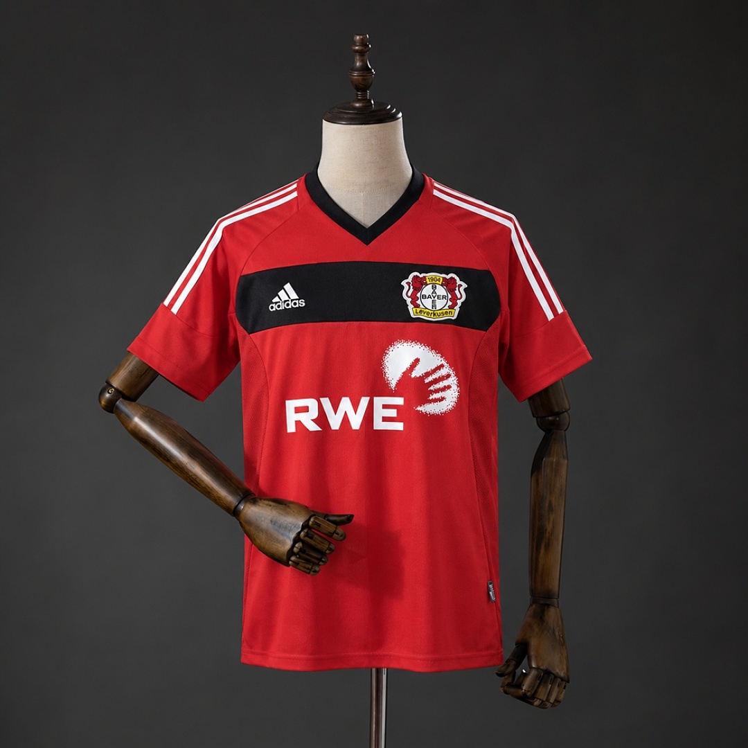 Bayer Leverkusen 02/04 Home Retro Jersey S-XXL 2