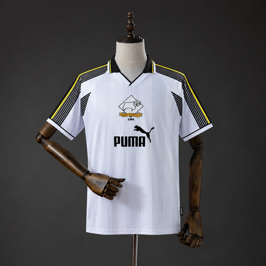 Derby County 95/97 Home Retro Jersey S-XXL 2