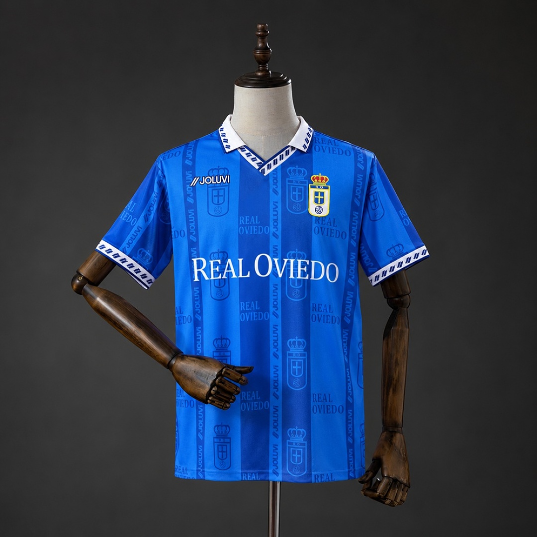 Real Oviedo 97/98 Home Retro Jersey S-XXL 2