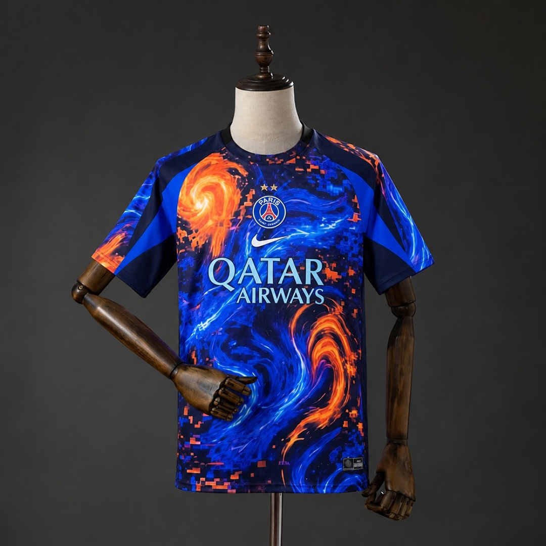 PSG 26/27 Flame Pattern Special Edition Jersey S-4XL