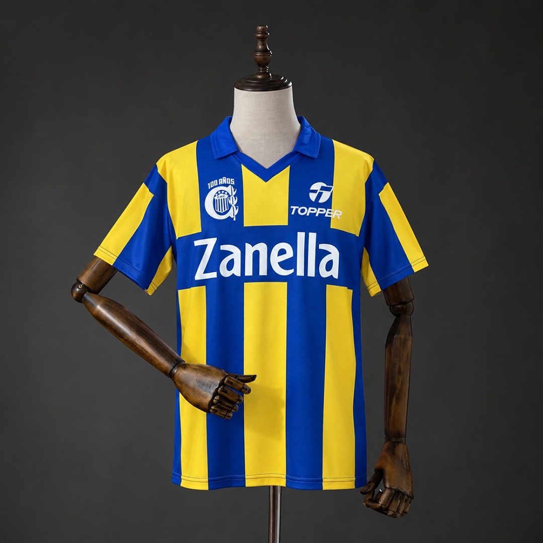 Rosario Central 89/91 Home Retro Jersey S-XXL 2