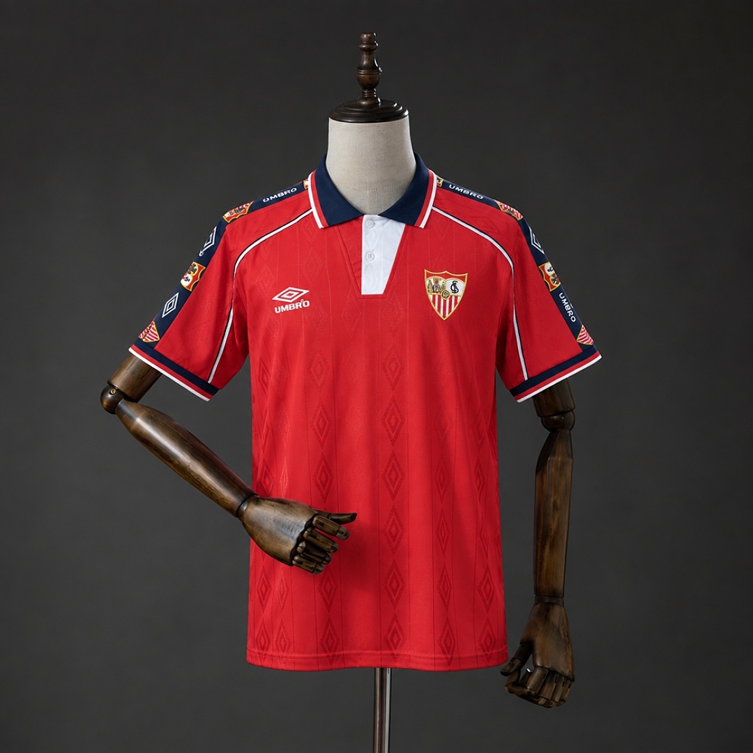 Sevilla 98/01 Away Retro Jersey S-XXL 2