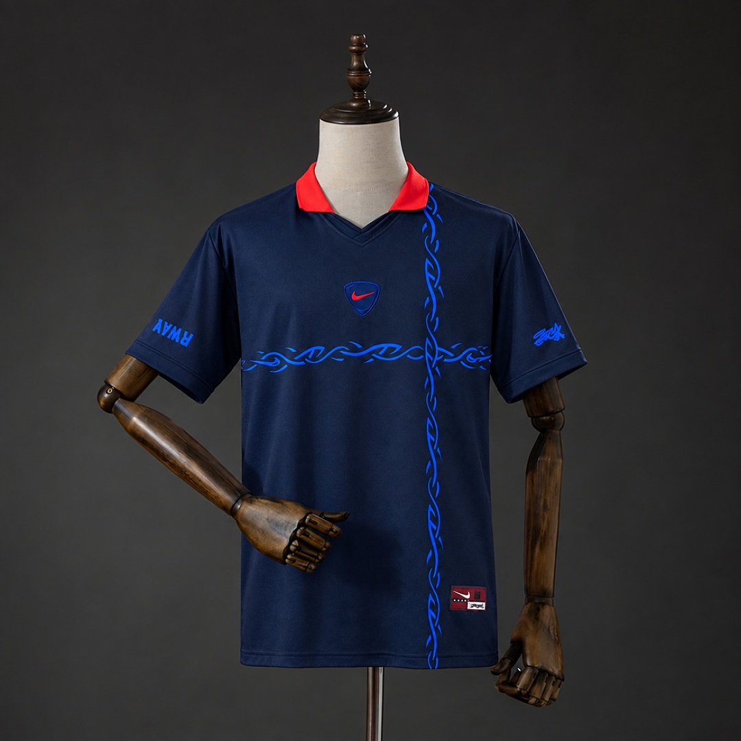 Travis Scott Cactus Jack x Nike Norway Total 90 Retro Jersey S-4XL 2