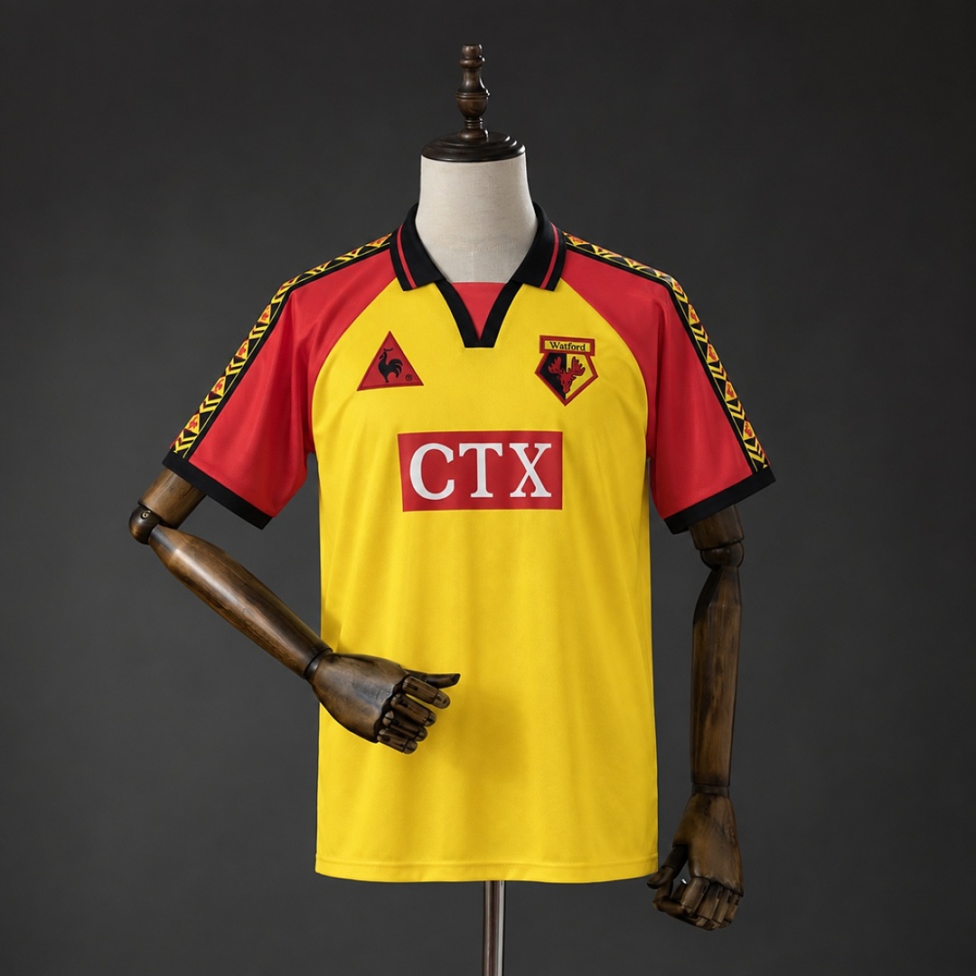 Watford 98/99 Home Retro Jersey S-XXL 2