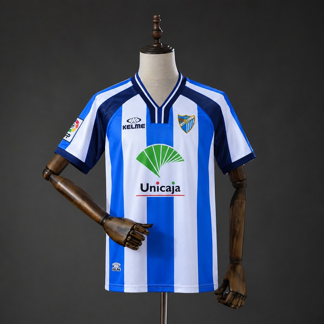 Málaga CF 99/01 Home Retro Jersey S-XXL 2