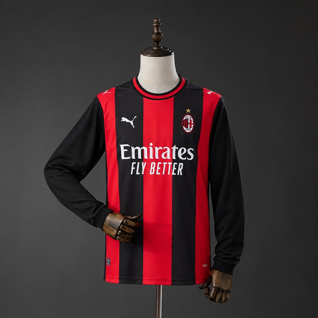 AC Milan 26/27 Home Long-Sleeve Jersey S-4XL 2