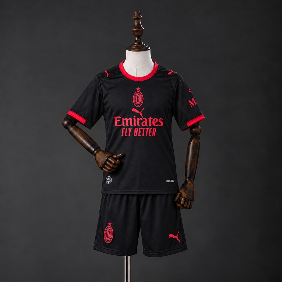 AC Milan 26/27 Third Away Kids Kit Size 16-30