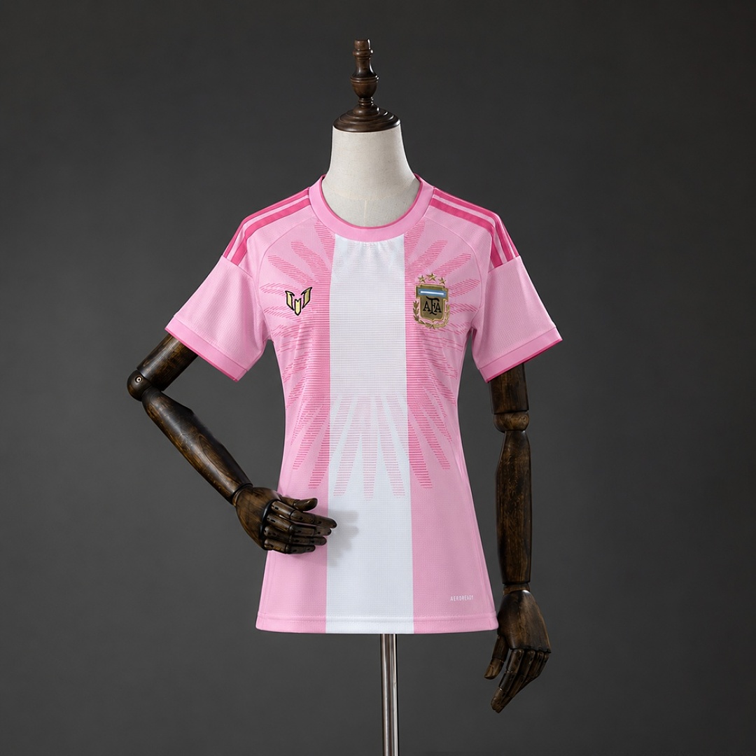 Argentina 26/27 Women's Commemorative Pink Jersey S-XXL 3