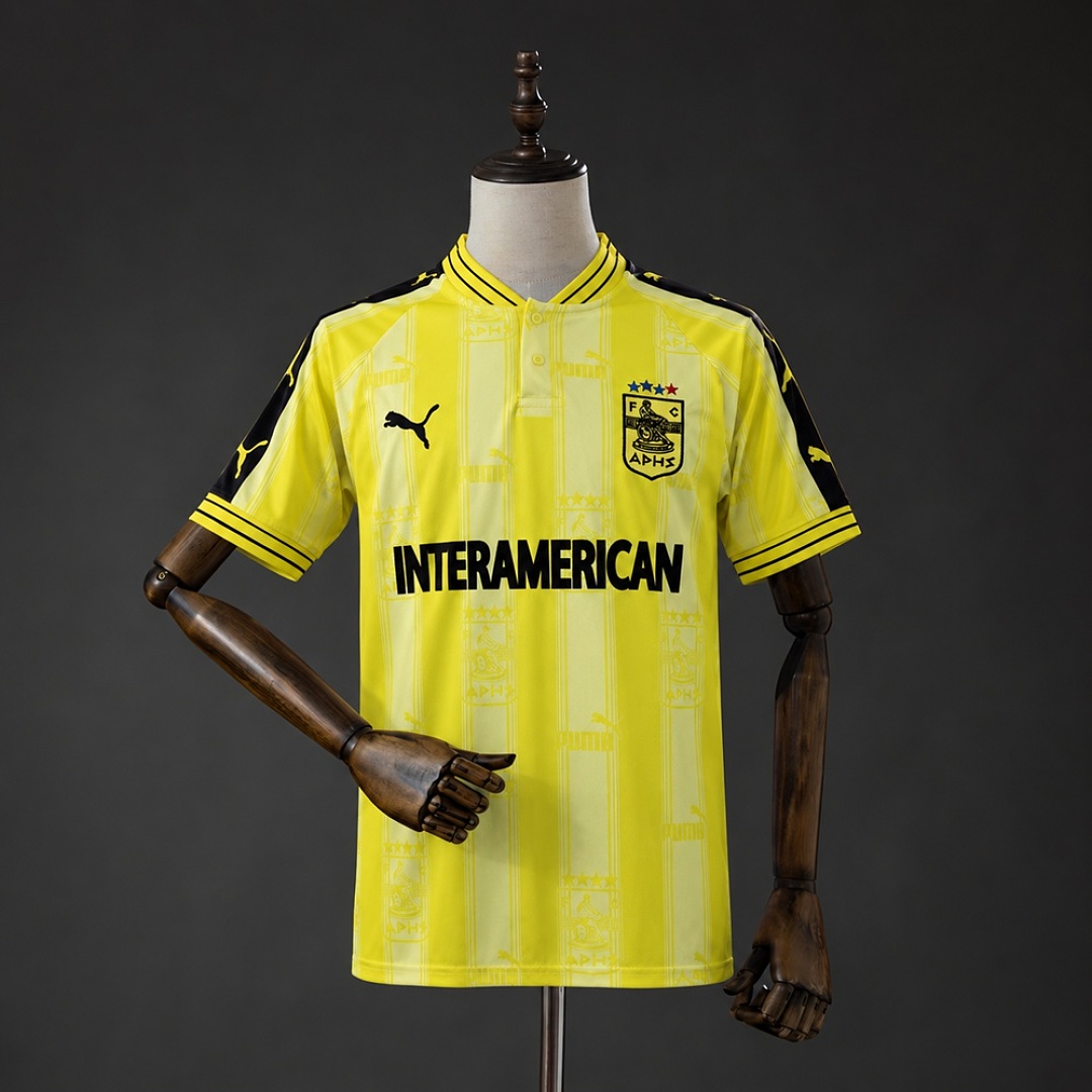 Aris Thessaloniki 99/00 Home Retro Jersey S-XXL