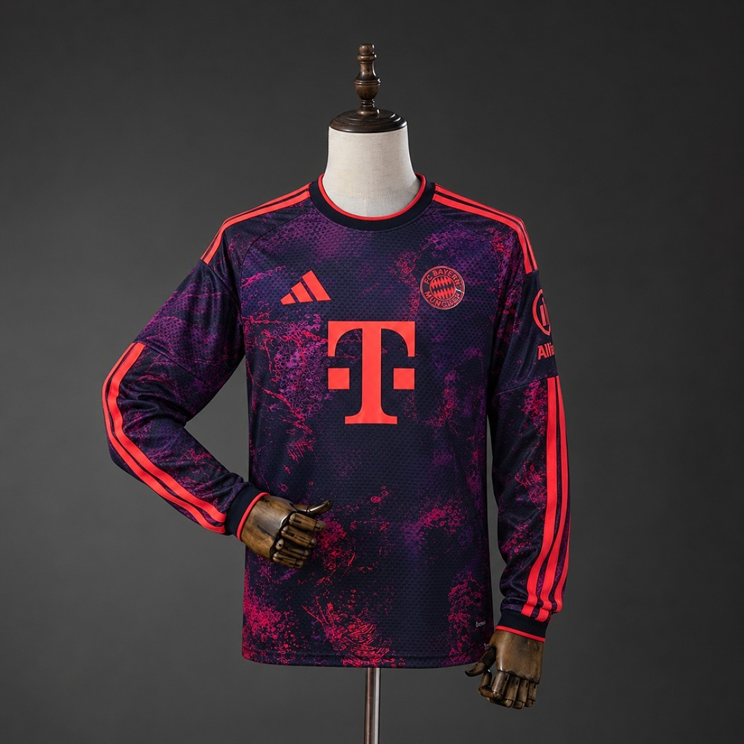 Bayern Munich 26/27 Third Away Long-Sleeved Jersey S-4XL 3