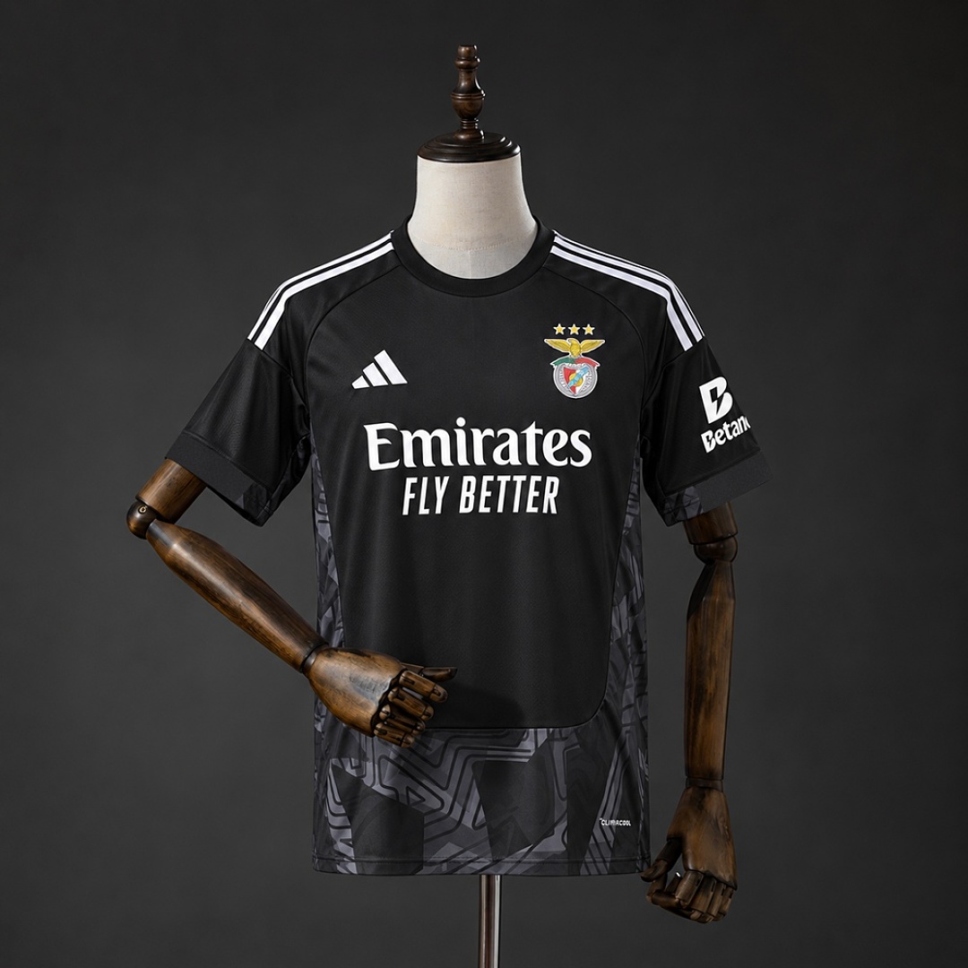 Benfica 26/27 Black Goalkeeper Jersey S-4XL 3