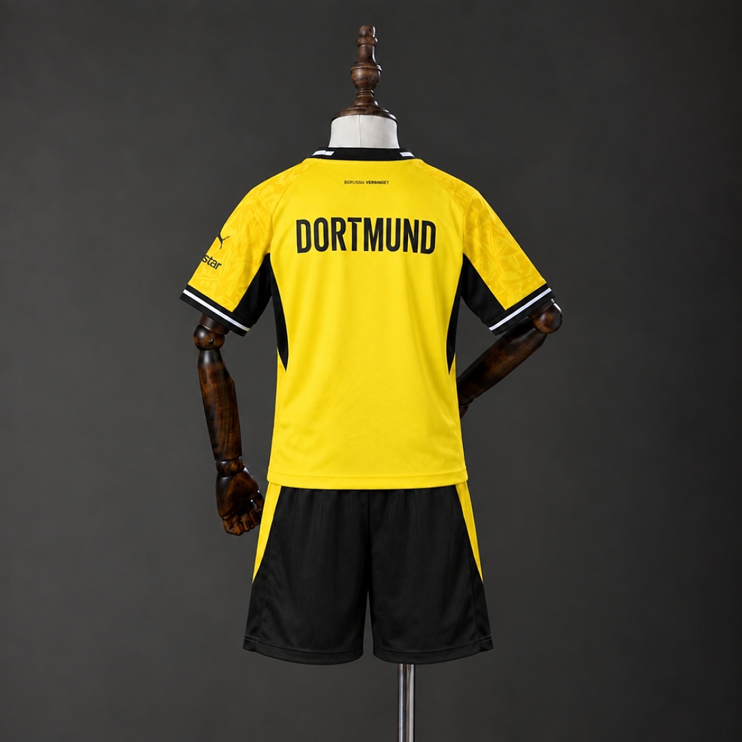 Borussia Dortmund 26/27 Home Kids Kit Size 16-28 2
