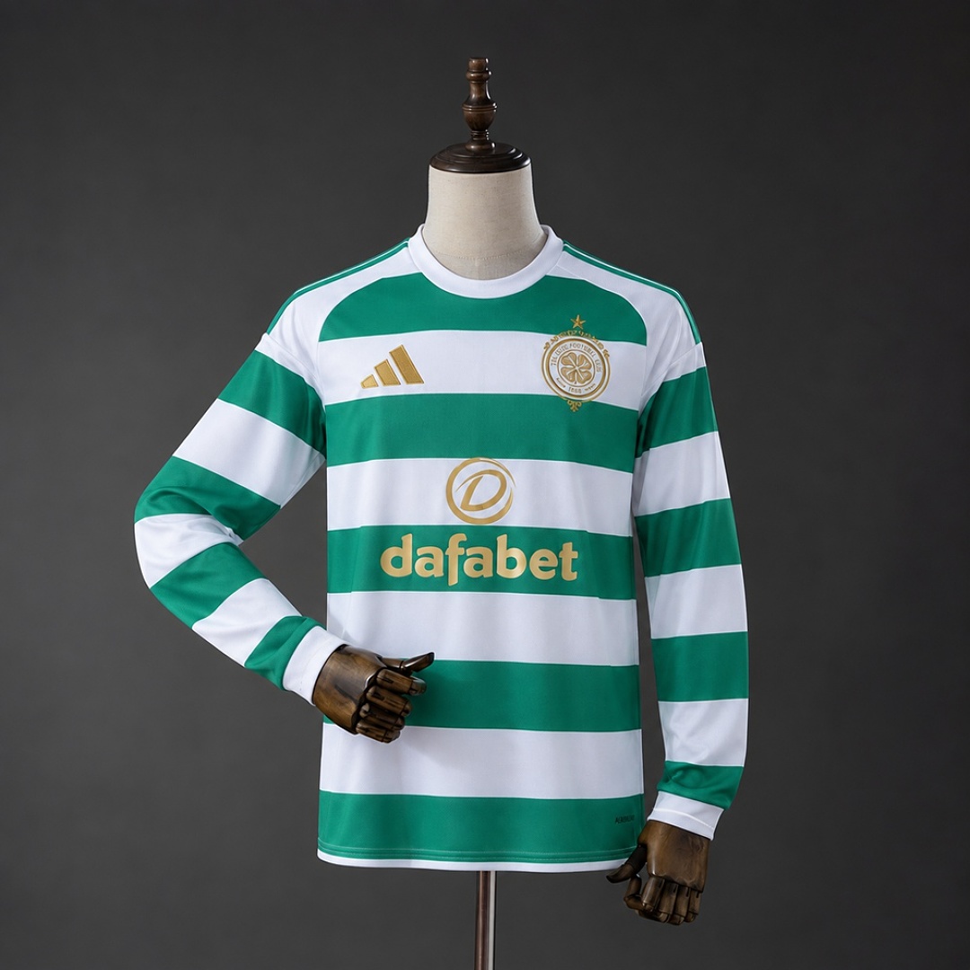 Celtic 26/27 Home Long-Sleeved Jersey S-4XL 3