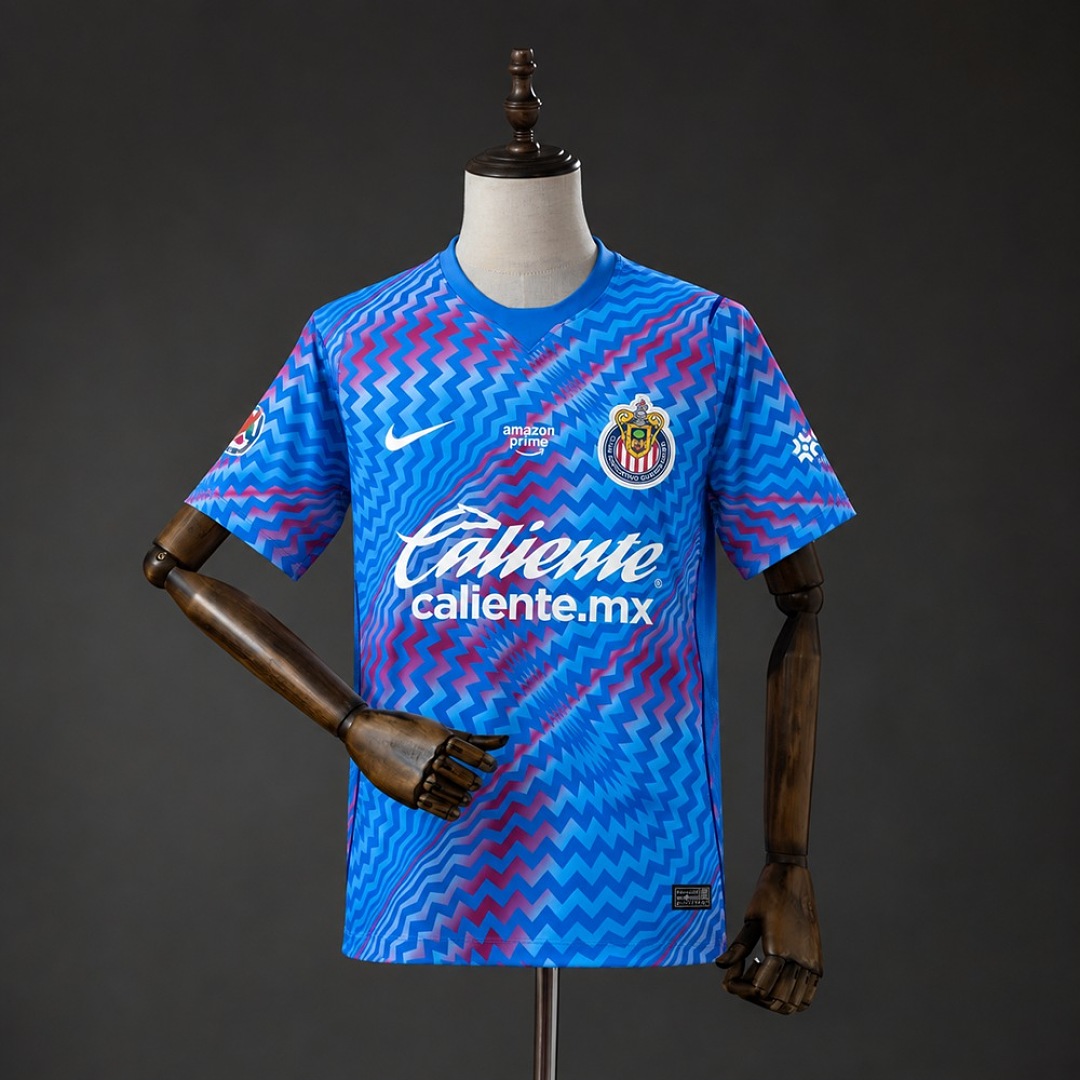 Chivas 26/27 Goalkeeper Blue Jersey S-4XL 3