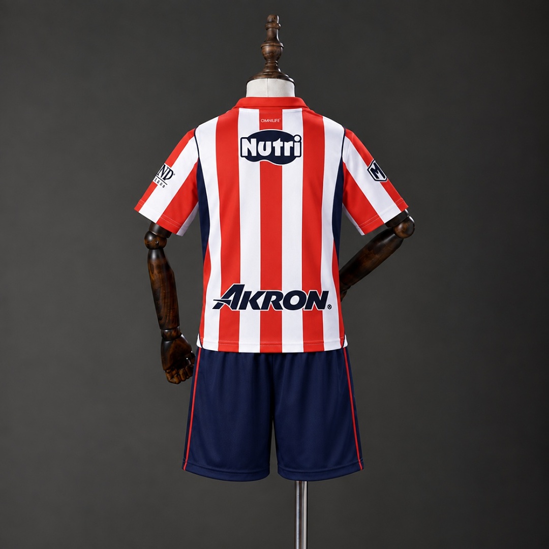 Chivas 26/27 Home Kids Kit Size 16-28 2