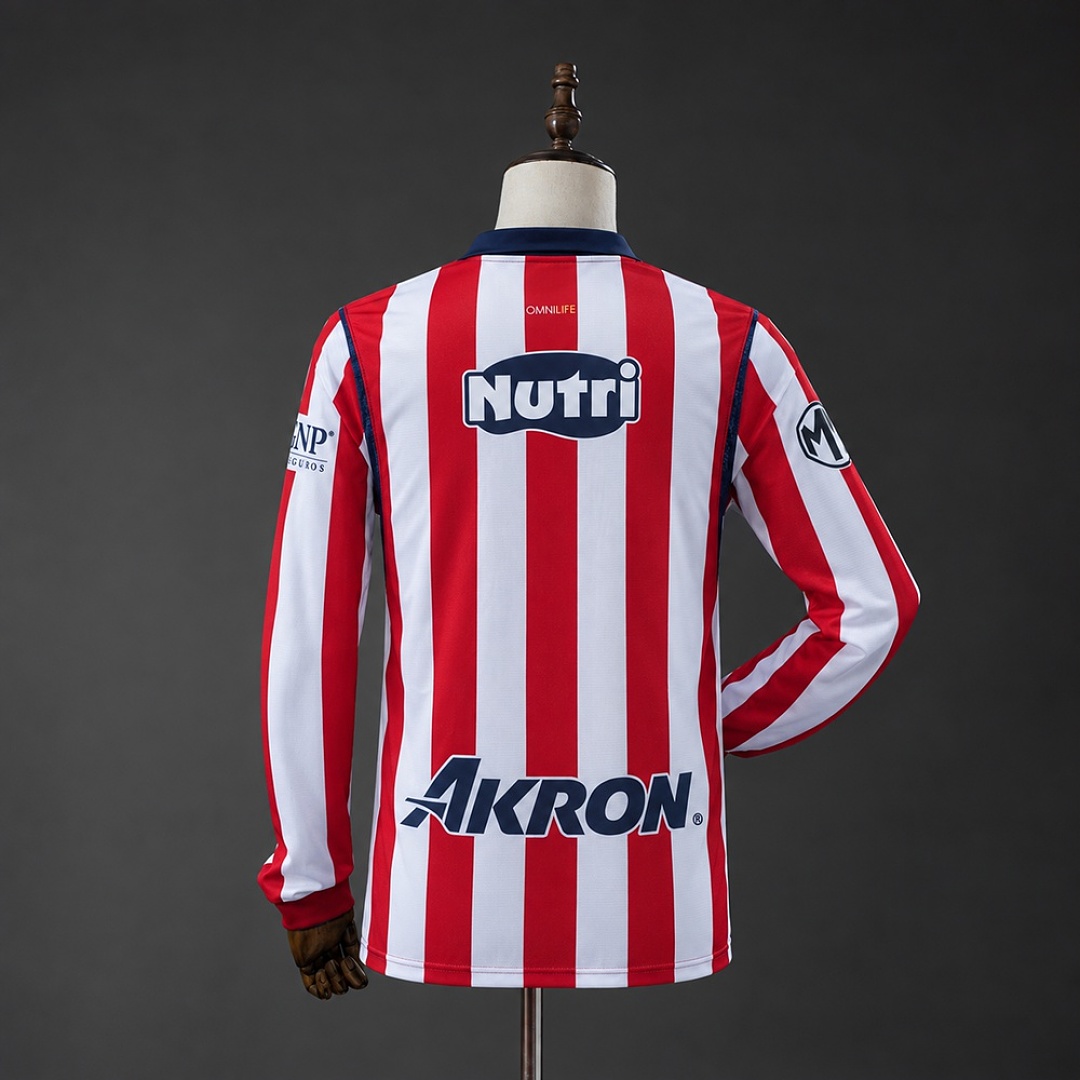 Chivas 26/27 Home Long Sleeve Jersey S-4XL 2