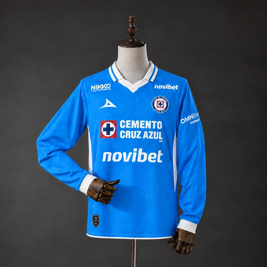 Cruz Azul 26/27 Home Long-sleeved Jersey S-4XL