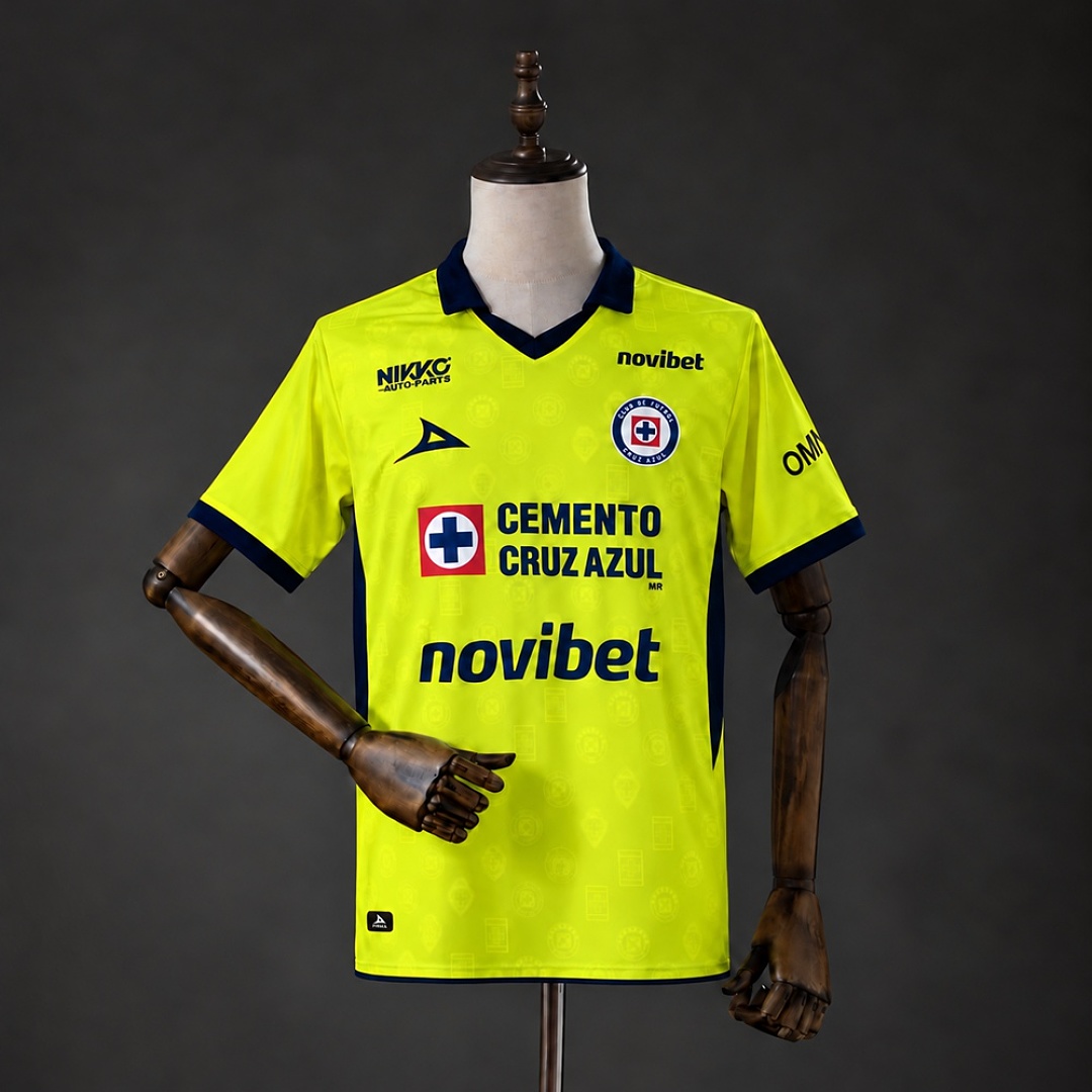 Cruz Azul 26/27 Yellow-Green Goalkeeper Jersey S-4XL
