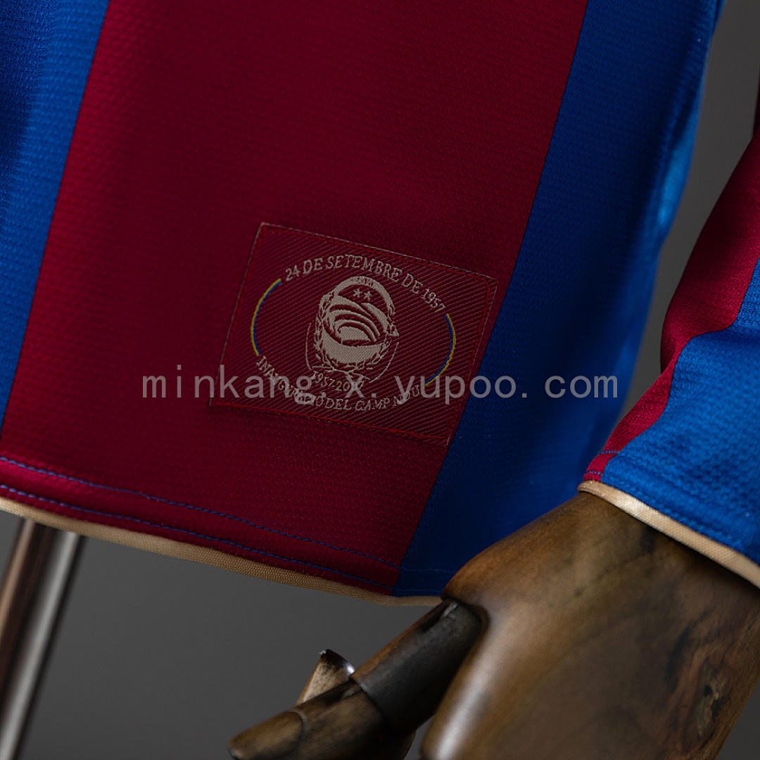 Retro 07/08 Barcelona long sleeves home S-XXL 2
