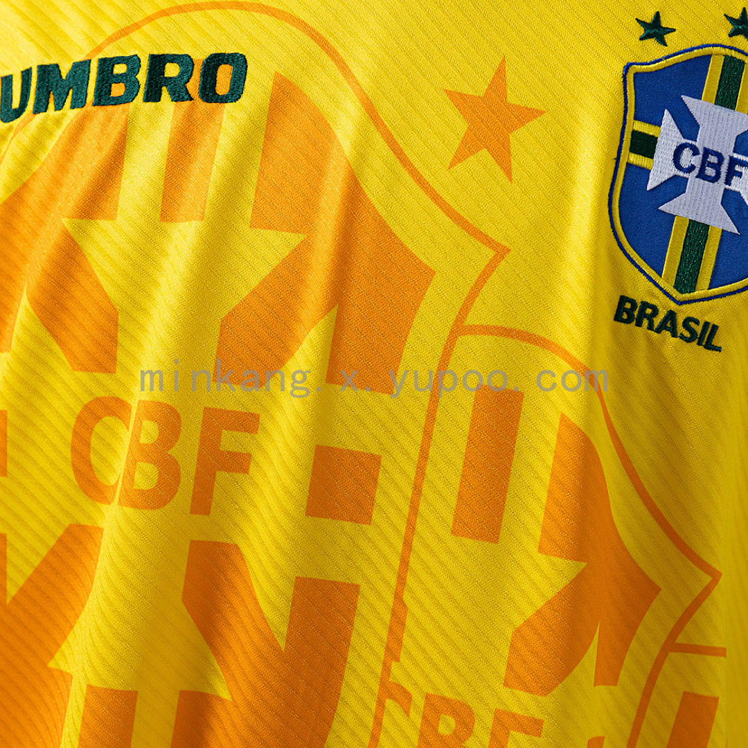 Retro 93/94 Brazil home S-XXL 5