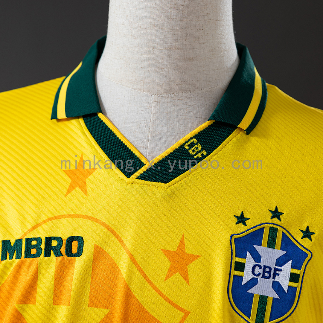 Retro 93/94 Brazil home S-XXL 6