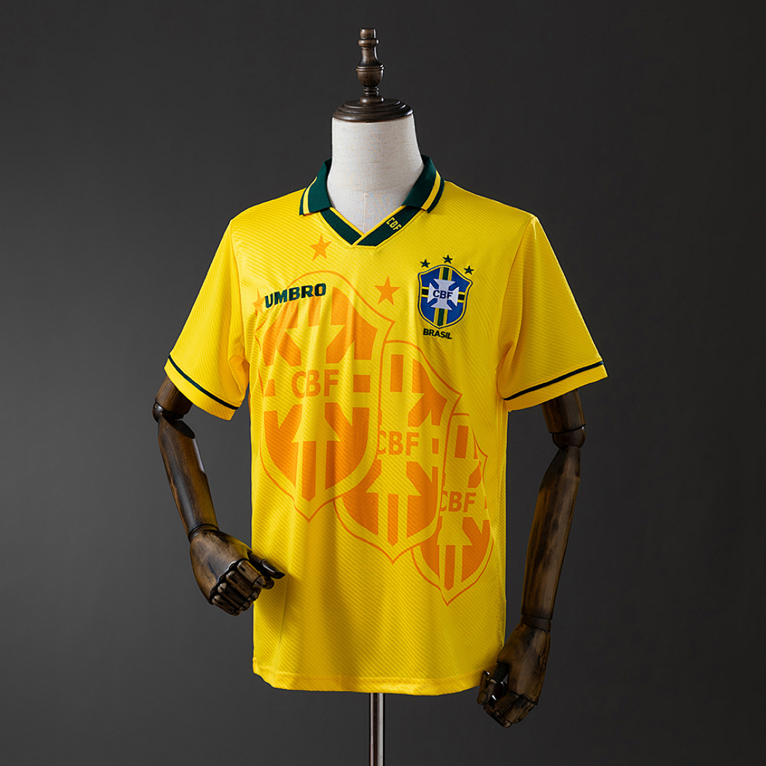 Retro 93/94 Brazil home S-XXL 8