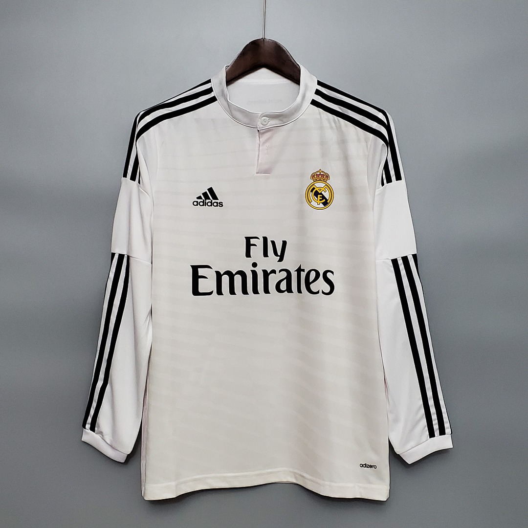 Retro Long Sleeve Real Madrid 14/15 home S-XXL 9
