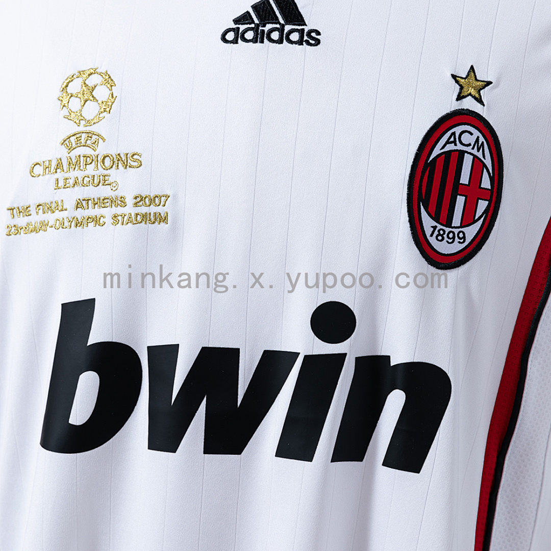 Retro Long Sleeve AC Milan 06/07 AWAY S-XXL 8