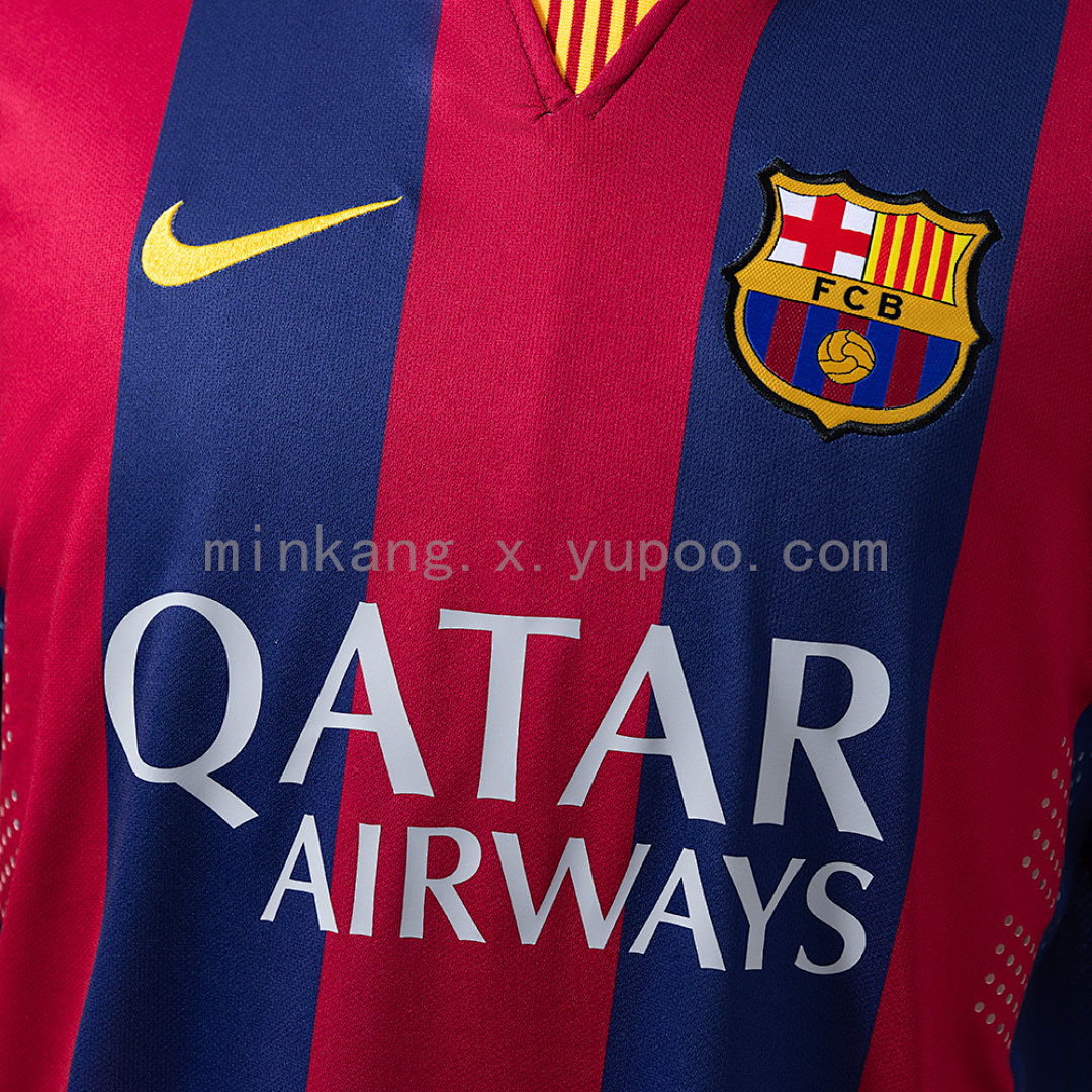 Retro Barcelona 14/15 home S-XXL 5