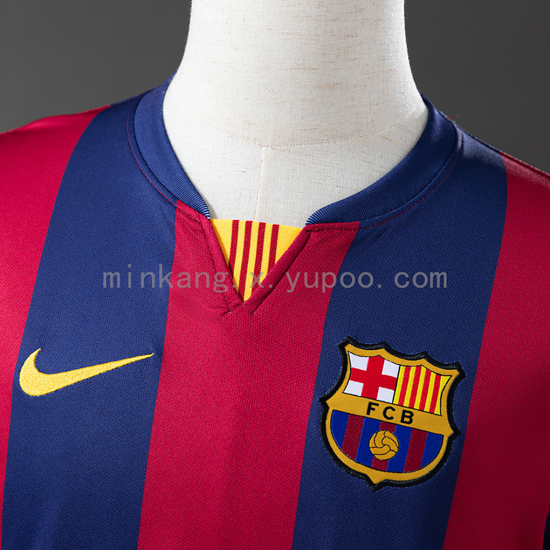 Retro Barcelona 14/15 home S-XXL 4