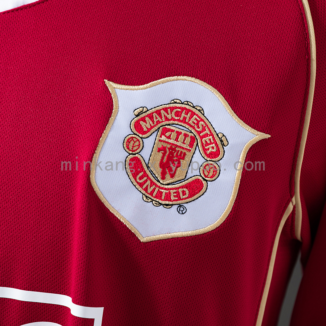Retro 06/07 M-U Long sleeve home S-XXL 5