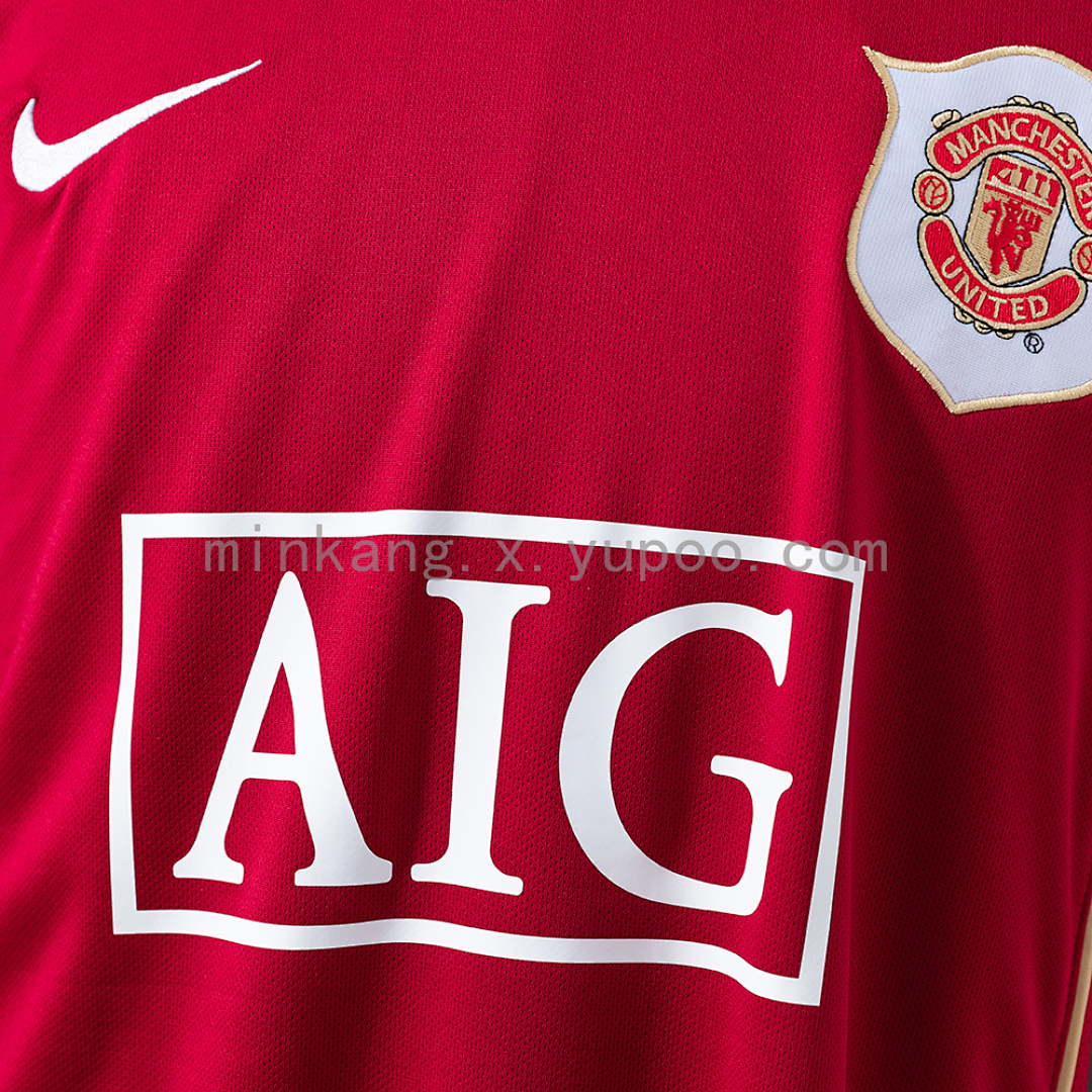 Retro 06/07 M-U Long sleeve home S-XXL 6