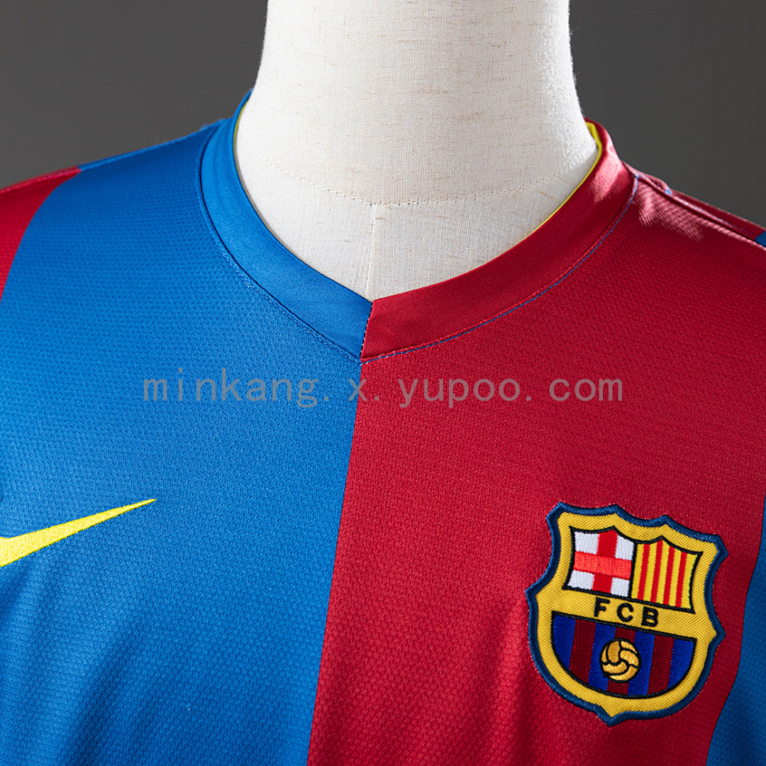 Retro Barcelona 06/07 home S-XXL 5