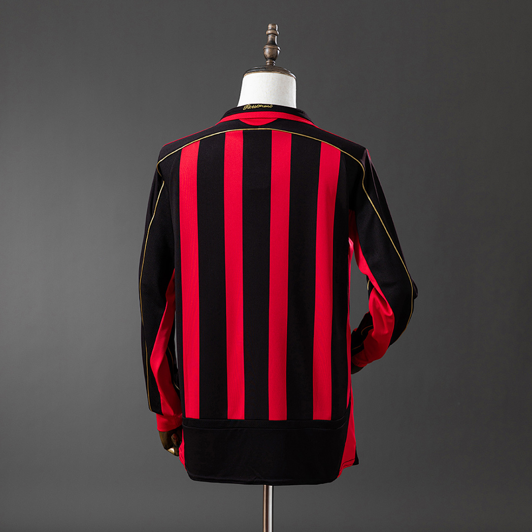 Retro 06/07 AC Milan Long sleeve home S-XXL 7